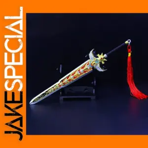 Chinese Paladin Metal Sword 21cm Model Prop