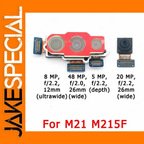 Samsung Galaxy M21 Rear and Front Camera Module