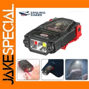 Rechargeable LED Headlamp Hat Clip Light