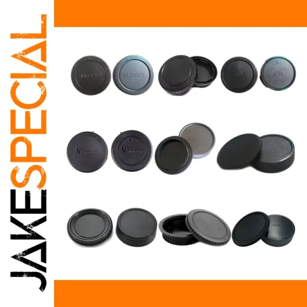 Camera Body and Rear Lens Cap Set
