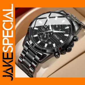 Luxury CRRJU Men's Quartz Sports Watch