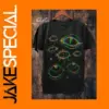 Gothic Graphic Cotton T-Shirt for Men