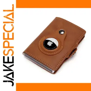 Men's RFID Wallet with Airtag Holder