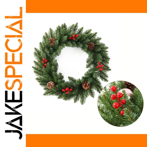 Artificial Christmas Wreath 30/40cm Decoration