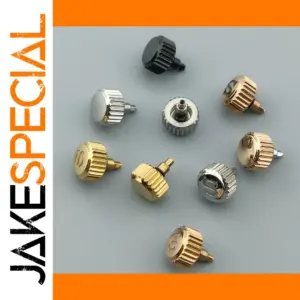 Silver Watch Crown for NH35/NH36 Movements