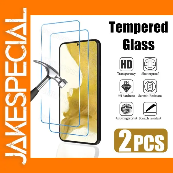 2PCS Tempered Glass for Samsung Devices