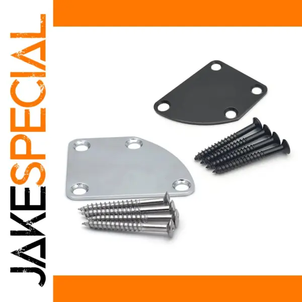 Electric Guitar Neck Plate with Screws