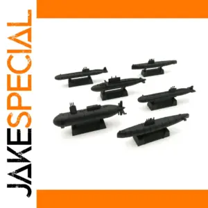 6PCS Mini Nuclear Submarine Model Kits