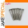 6pcs Guitar Bridge Saddles Screws Set