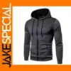 Men's Casual Zipper Hoodie Jacket