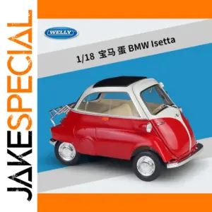 WELLY 1:18 BMW Isetta Diecast Model Car