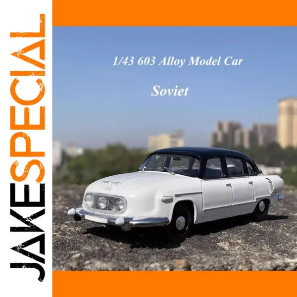 1:43 Soviet 603-1 Diecast Alloy Car Model