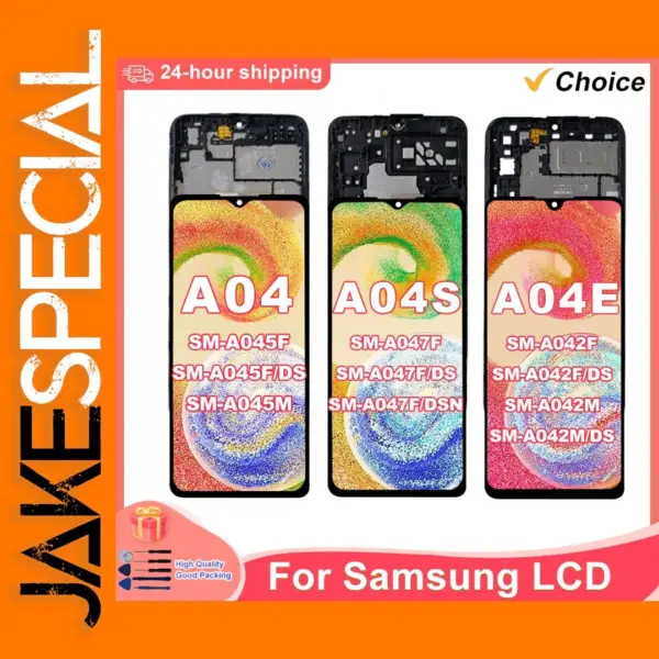 Samsung Galaxy A04/A04S/A04E LCD Touch Screen