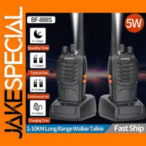 Baofeng BF-888S Walkie Talkie UHF Radio Set