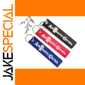 3PC Double Sided Embroidery Keychain Set