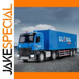 1/24 Alloy Container Dump Truck Model