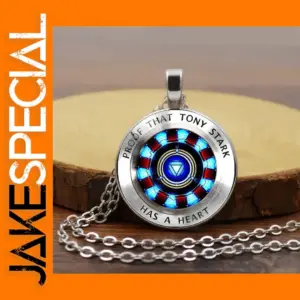 Marvel Ironman Arc-Reactor Necklace Pendant for Collectors