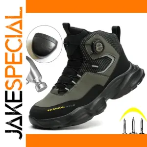 Indestructible Steel Toe Work Safety Shoes
