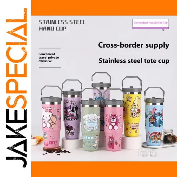 Hello Kitty Large Insulated Stainless Steel Cup