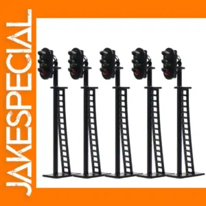 5pcs HO Scale 1:87 Block Signals Set