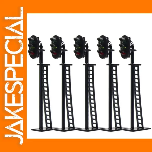 5pcs HO Scale 1:87 Block Signals Set