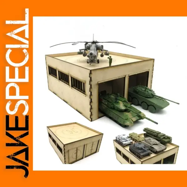 72 Scale WWII Tank Model Assembly Set