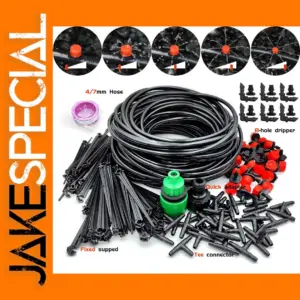 Automatic Drip Irrigation System for Gardens