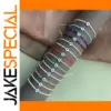 Multicolor Evil Eye Miyuki Beaded Bracelet