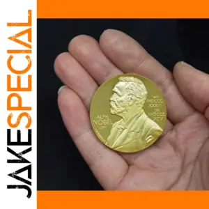 Gold Plated Nobel Prize Commemorative Coin