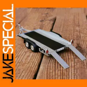 1/43 Scale Alloy Die-cast Car Trailer Model