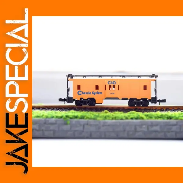 C&O#3358 N Scale Diecast Caboose Model