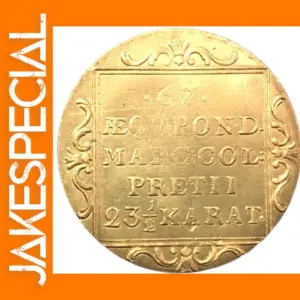 1819 Hamburg 1 Dukat Gold Replica Coin