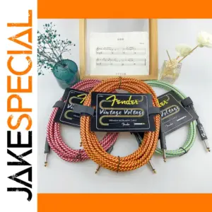 Colorful 3M Noise-Reducing Guitar Cable