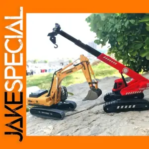 1:50 Scale Plastic Crawler Crane Model