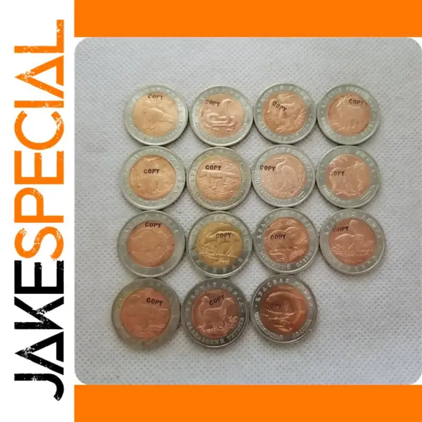 Replica Wildlife Collection Coins Set
