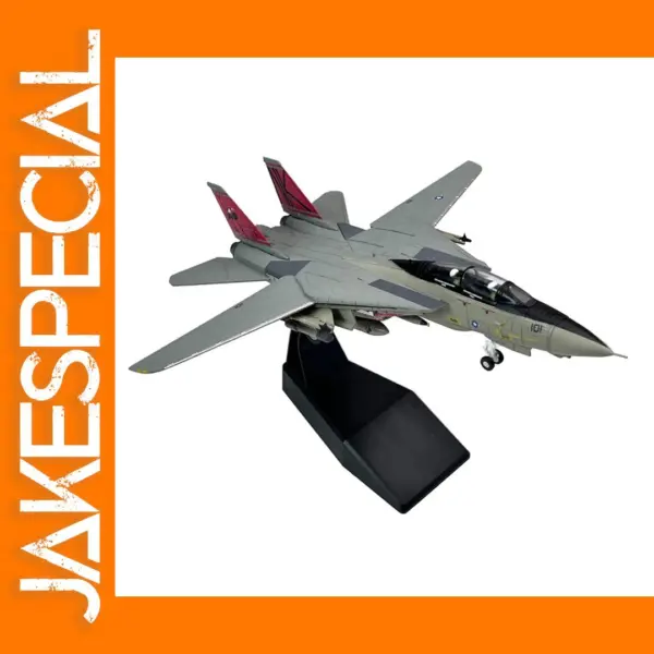 1/100 Scale F-14 Tomcat Diecast Model Plane