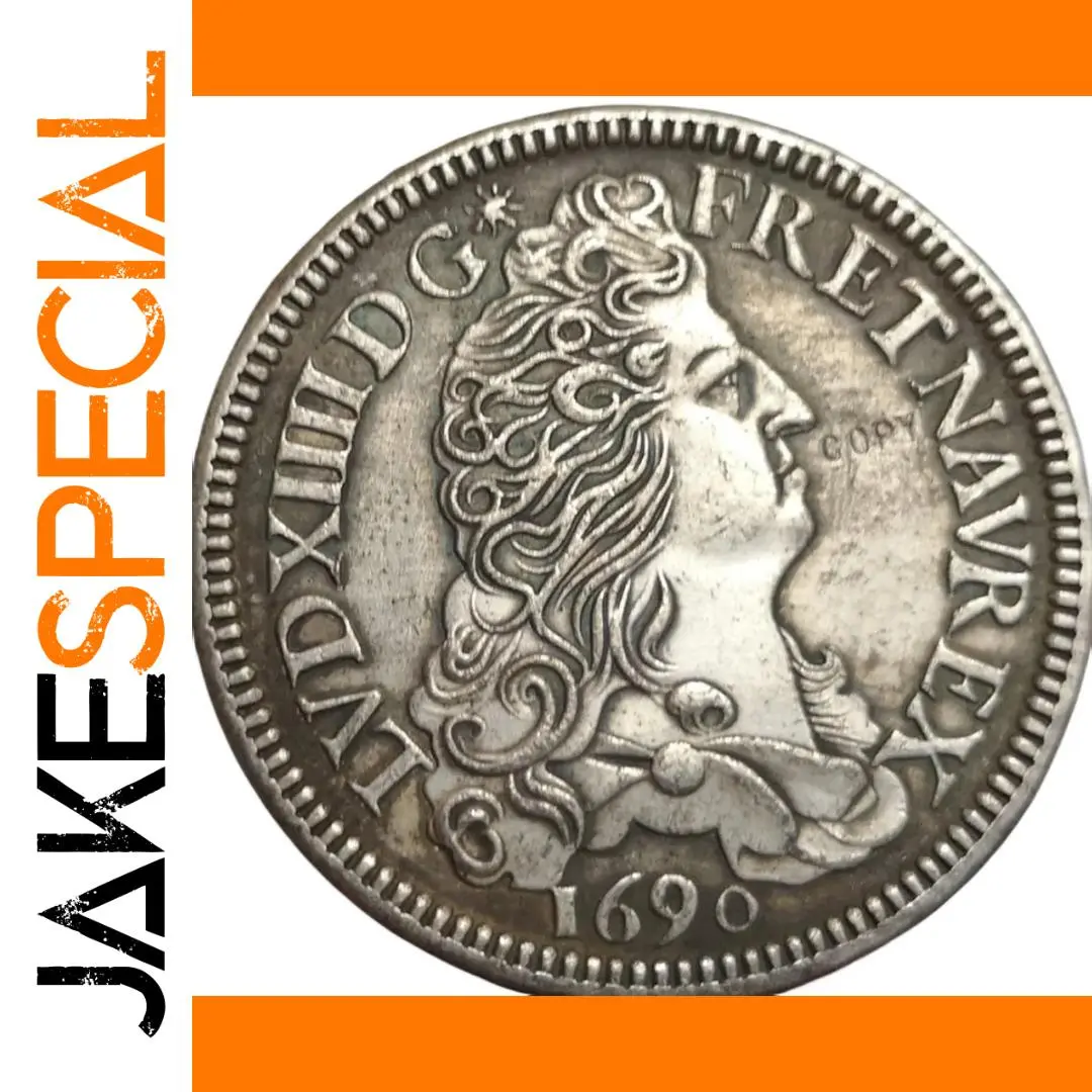 Louis XIV 1690 Antique Style Metal Replica 1 Louis XIV 1690 Antique Style Metal Replica