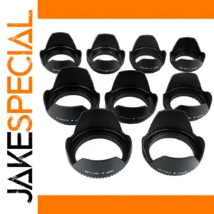 Flower Petal Lens Hood for Canon Nikon Sony