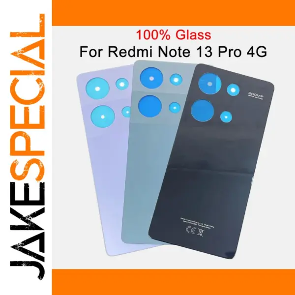 Xiaomi Redmi Note 13 Pro 4G Glass Back Panel