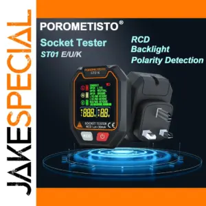 Digital Socket Tester with RCD Function