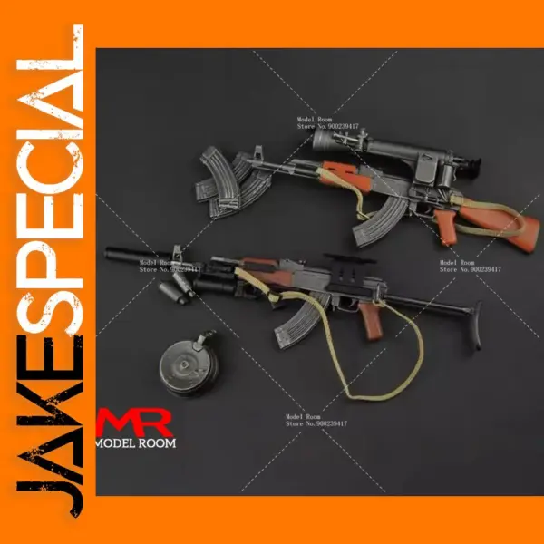 1/6 Scale AK47 Model Rifle for Action Figures