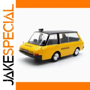 1:43 Soviet Taxi Diecast Car Model Display