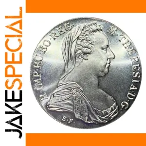 1780 Russian Ruble Silver Coin Replica