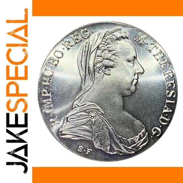 1780 Russian Ruble Silver Coin Replica