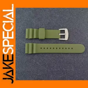 22mm Rubber Watch Band for Diving Watches