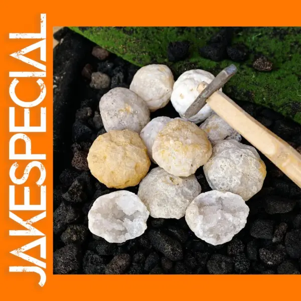 Natural Unopened Agate Geode Rough Crystals