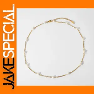 18k Gold Plated Freshwater Pearl Pendant Necklace