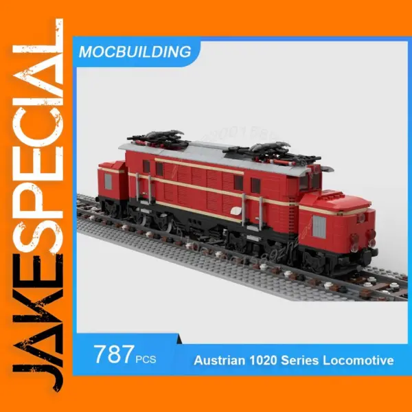 Austrian 1020 Locomotive Building Blocks Set 787PCS