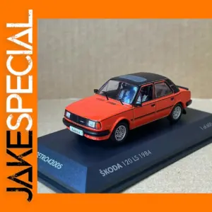 Diecast SKODA 120 LS 1984 Model Car