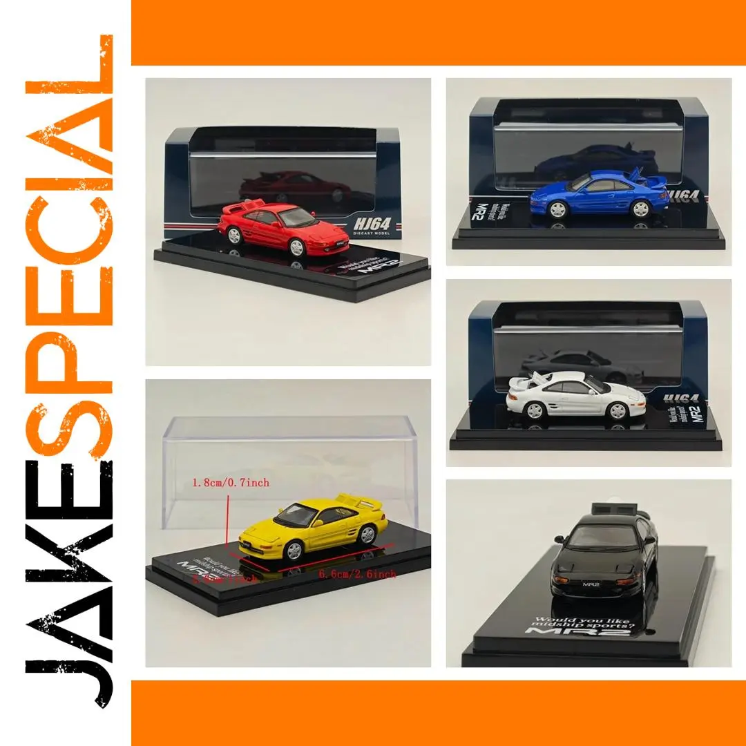 Diecast 1/64 MR2 SW20 GT-S 1993 Model Car 1 Diecast 1/64 MR2 SW20 GT-S 1993 Model Car